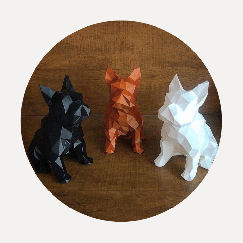 animais lowpoly 3d